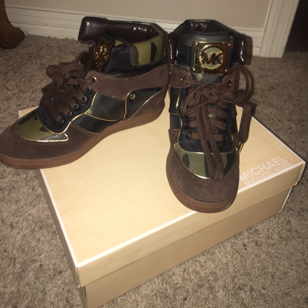 Michael Kors Camouflage High Tops